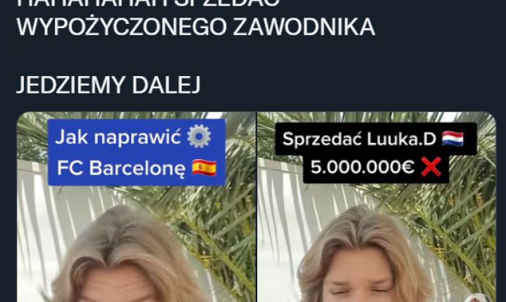 Tiktoker ZDRADZA jak naprawić Barcelonę! xD